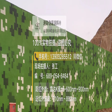 乌鲁木齐专业承接园区围墙迷彩喷涂、
